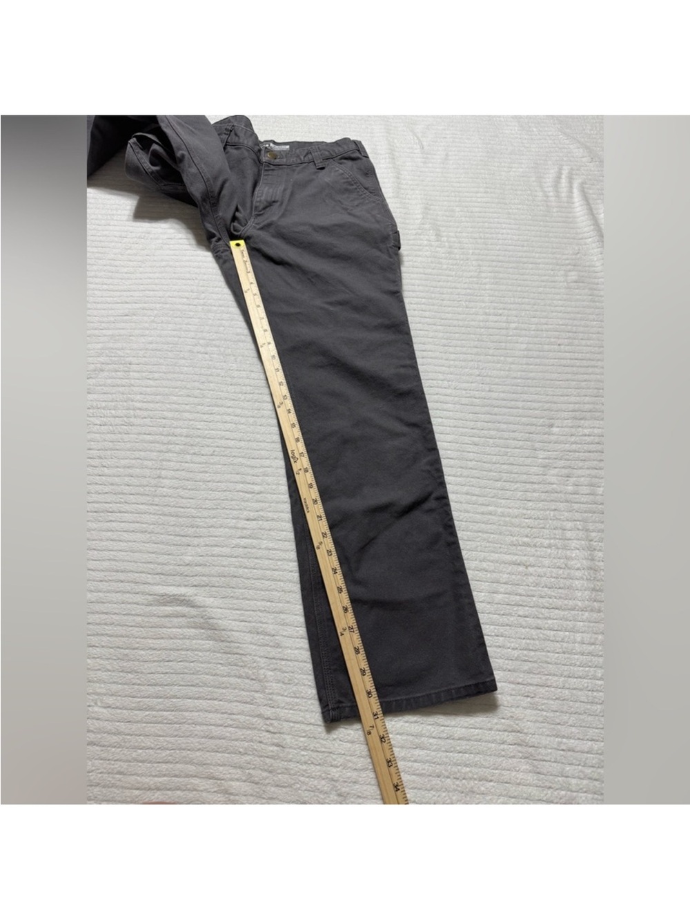 Carhartt Men’s Relaxed Jeans - Navy & Gray - Picture 3 of 9